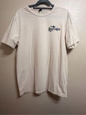 New Generation Cream Short-Sleeve Men's Tee